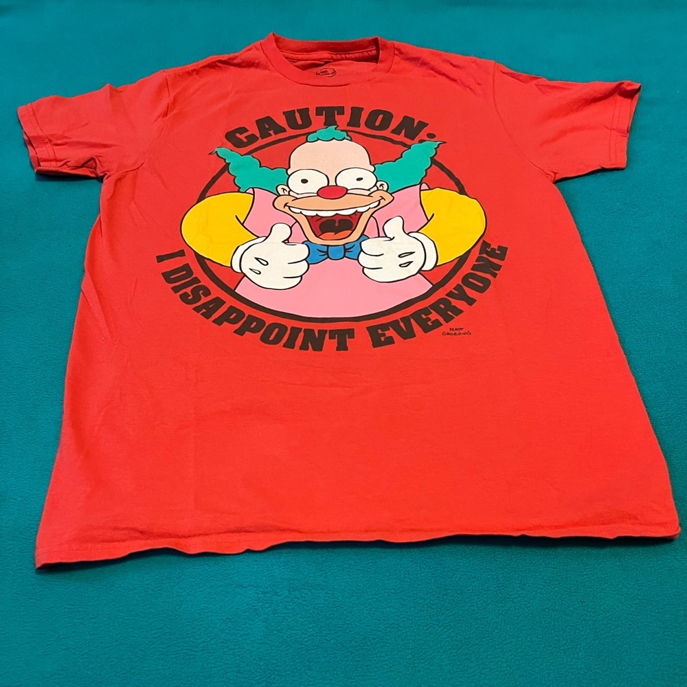 The Simpsons t shirt